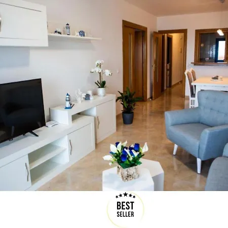 Apartment Las Sirenas, Wifi 100 Mb, Sea View Roquetas de Mar Exterior photo
